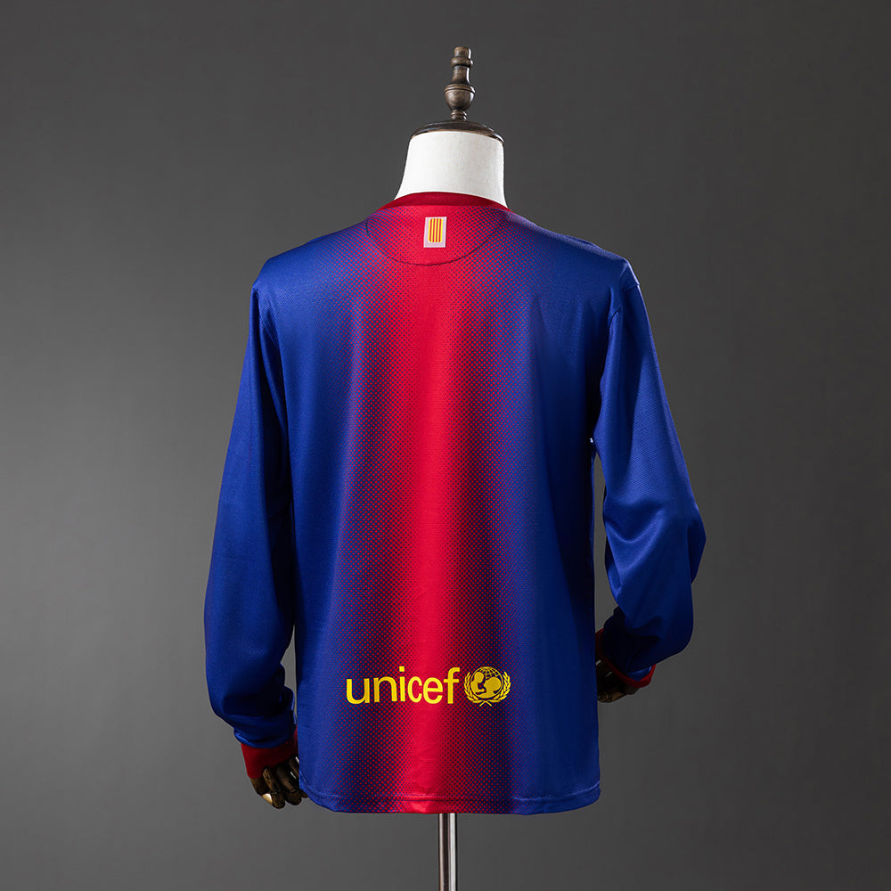 Camiseta Barcelona 2012/2013 Local Manga Larga Adultos