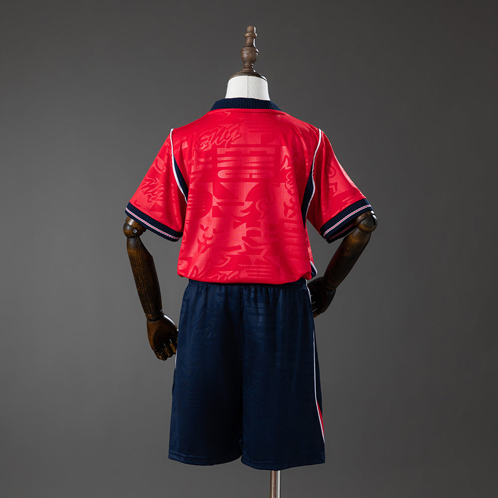 Camiseta + Short Inglaterra Visitante 26/27 Niños
