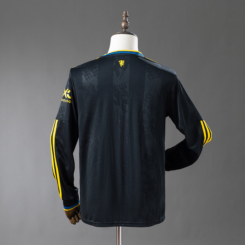 Camiseta Manchester United Tercera Manga Larga 25/26 Adultos