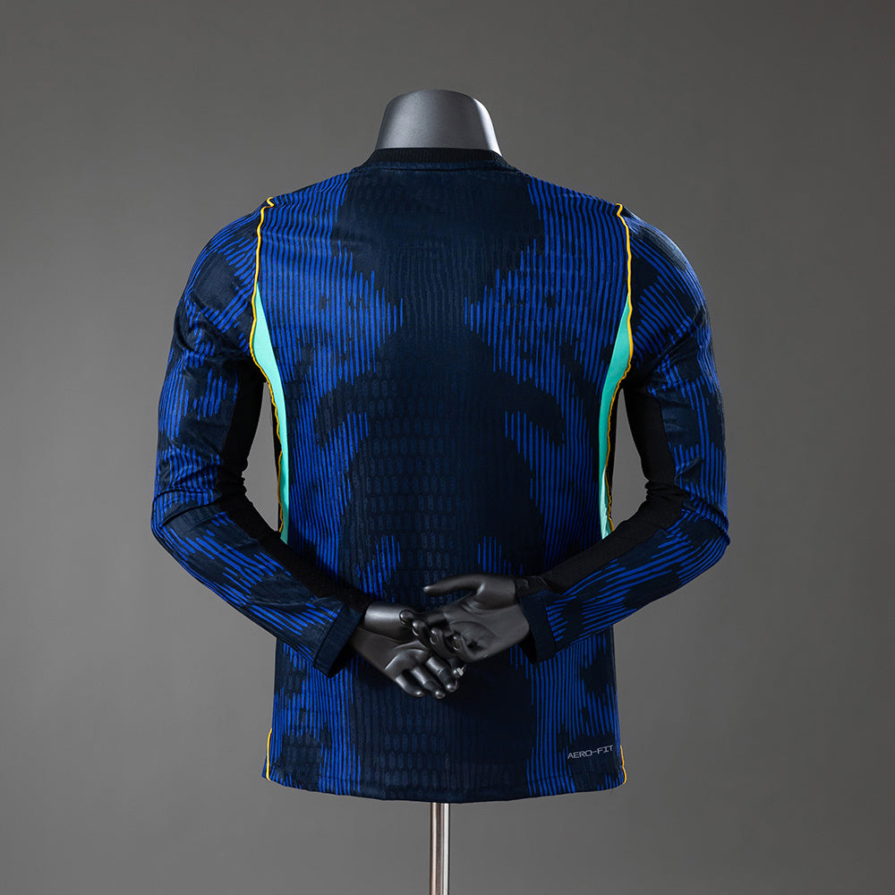 Camiseta Brasil Visitante 26/27 Adultos Manga Larga [PLAYER VESION]