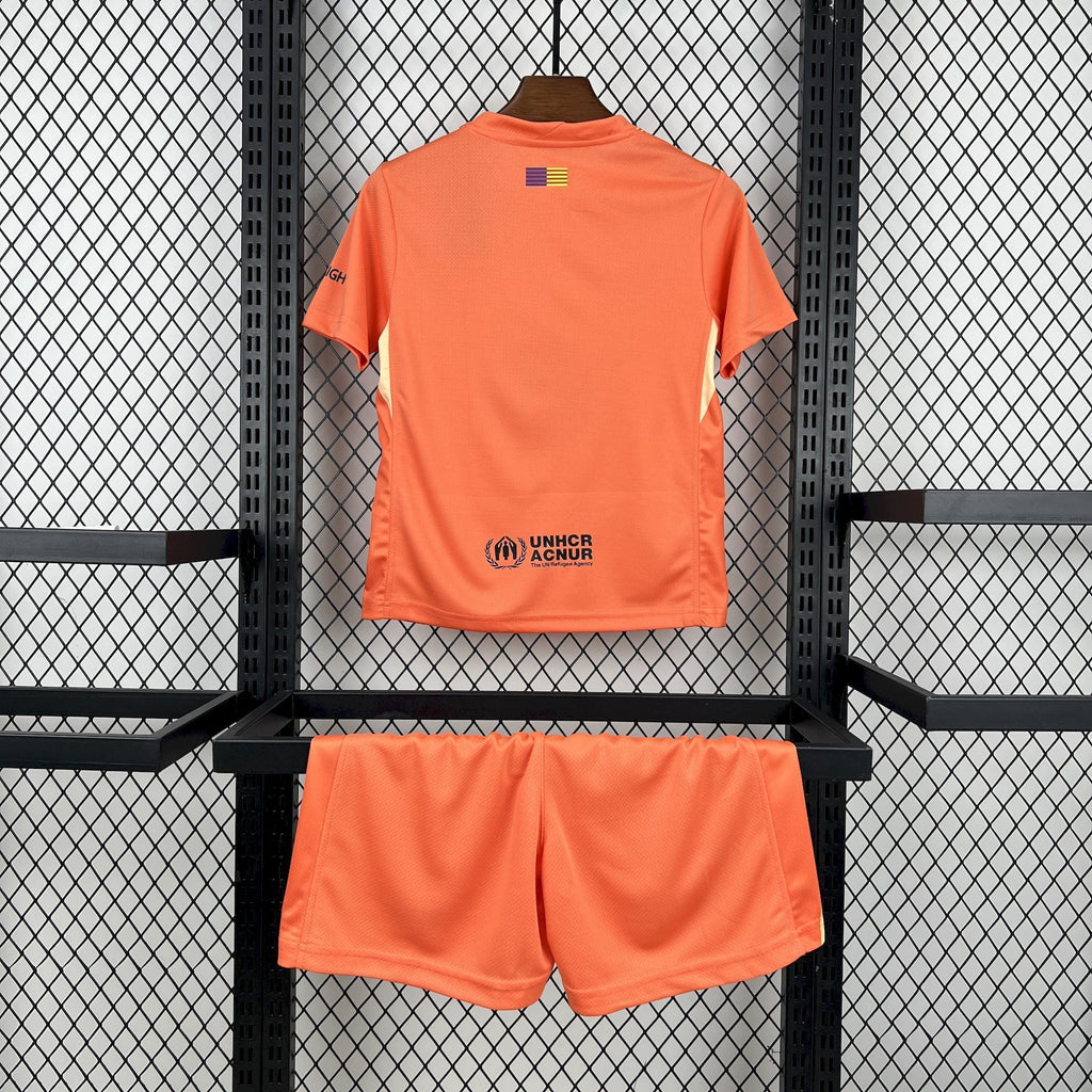 Camiseta + Short FC Barcelona 25/26 Portero Niños