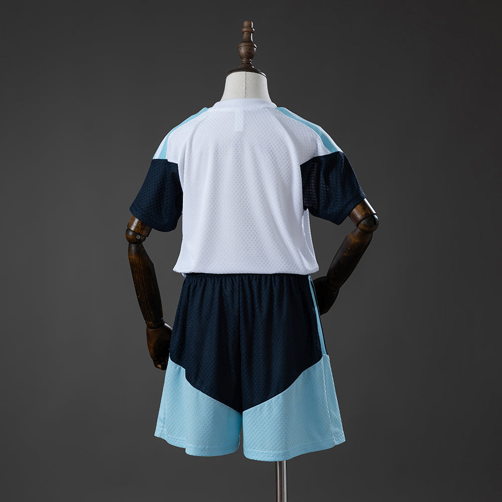 Camiseta + Short Argentina Entrenamiento Blanco 26/27 Niños