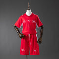 Camiseta + Short Suiza Local 26/27 Niños