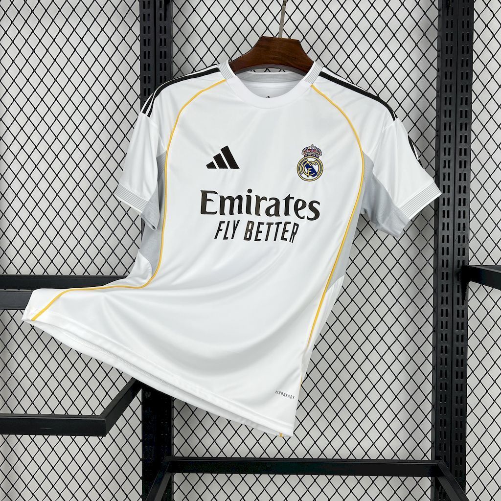 Camiseta Real Madrid Local 25/26 Adultos