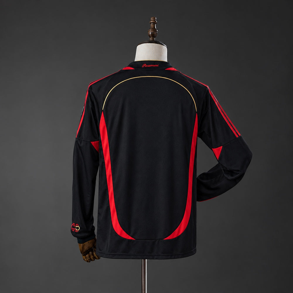 Camiseta AC Milan 2006/2007 Tercera Manga Larga Adultos