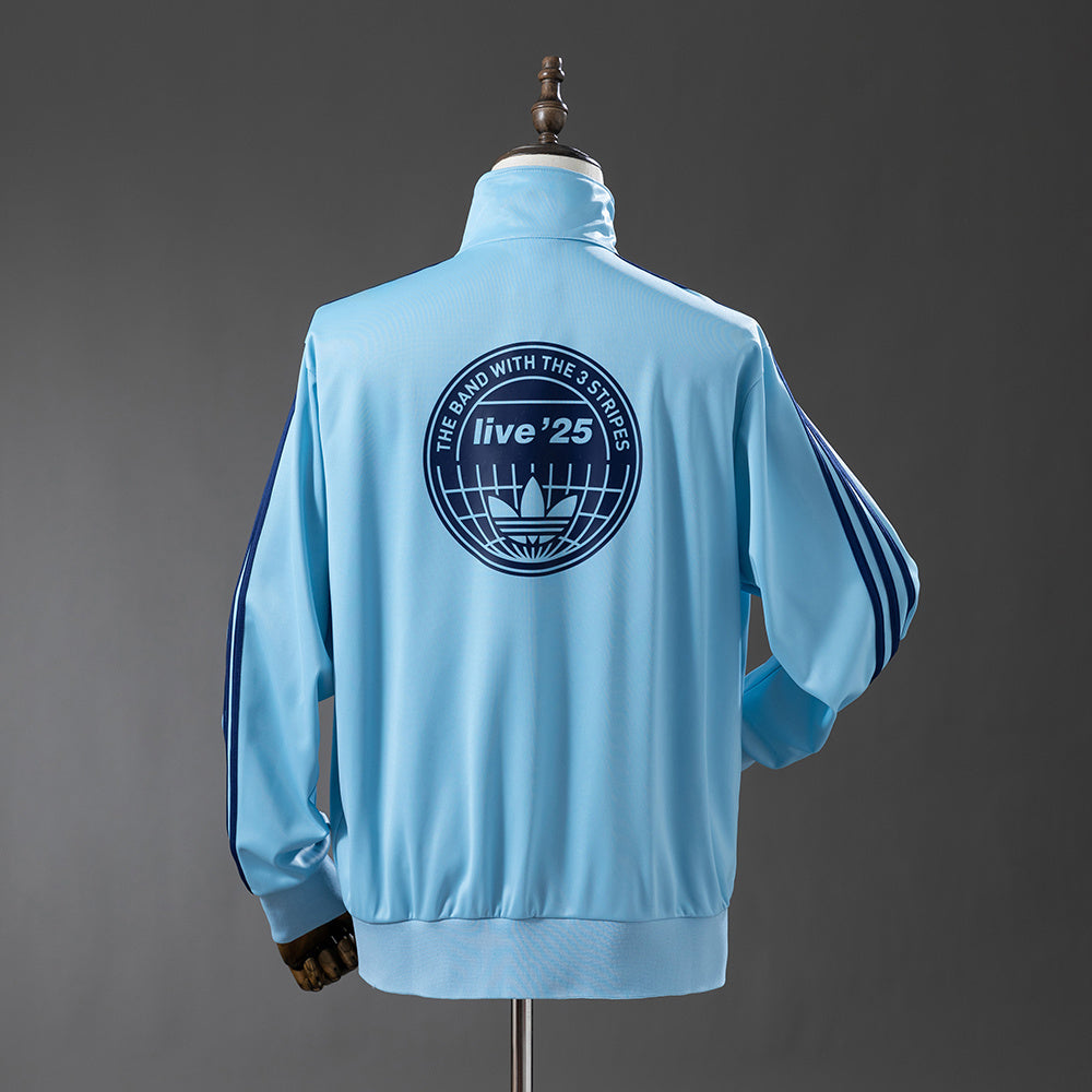 Camiseta Oasis Chaqueta Celeste Adultos
