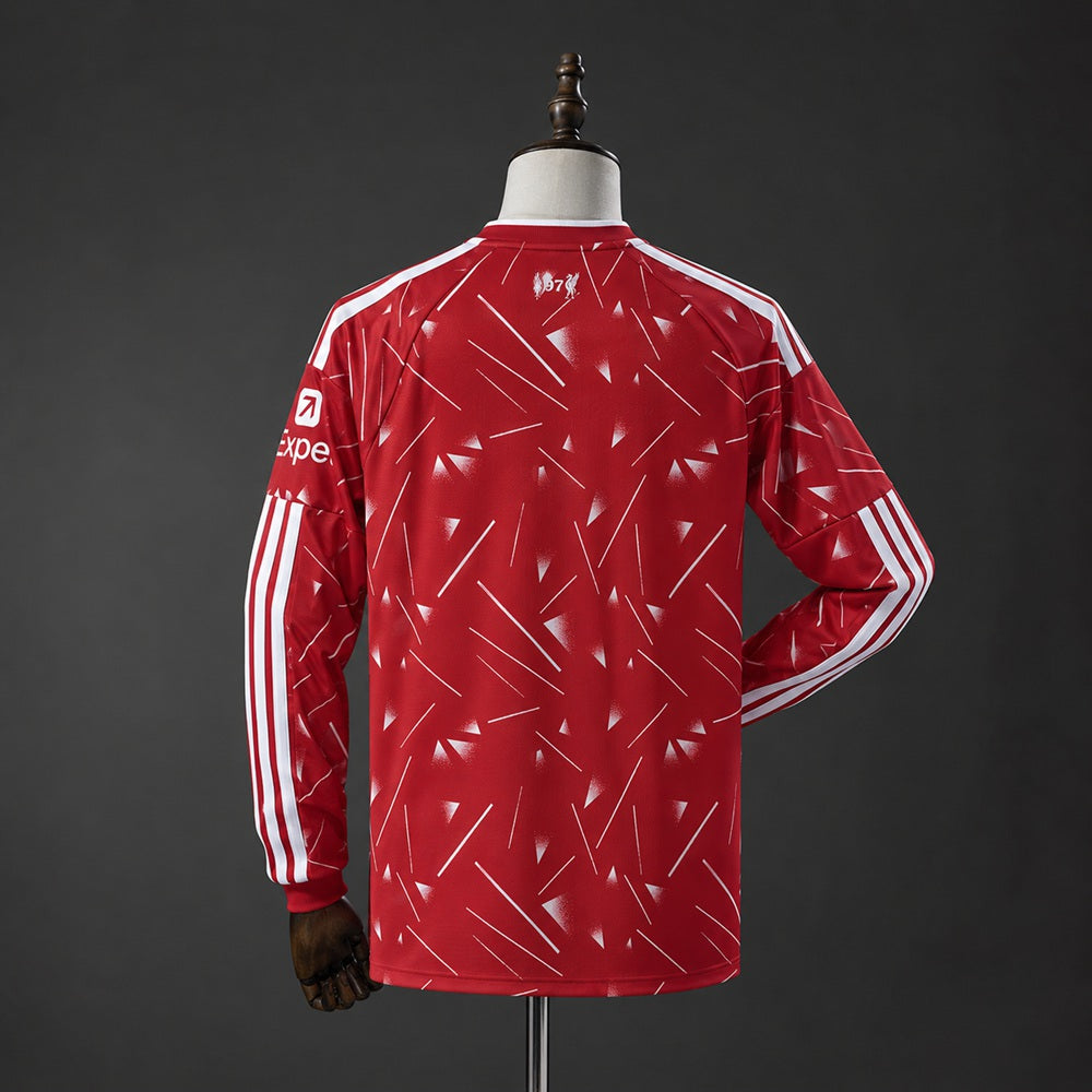 Camiseta Liverpool Local 26/27 Manga Larga Adultos