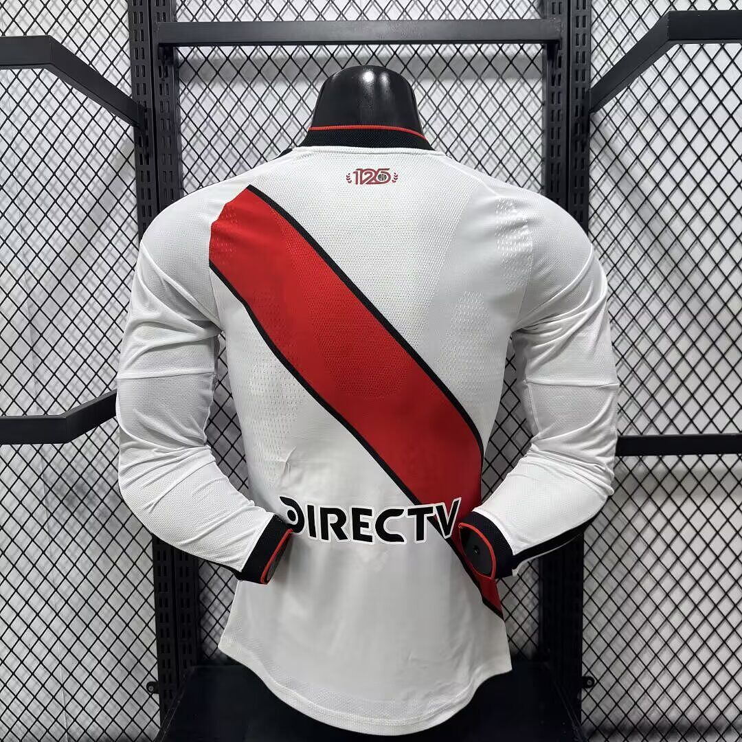 Camiseta River Plate Local 26/27 Adultos Manga Larga [PLAYER VERSION]