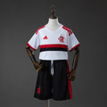Camiseta + Short Flamengo Visitante 26/27 Niños