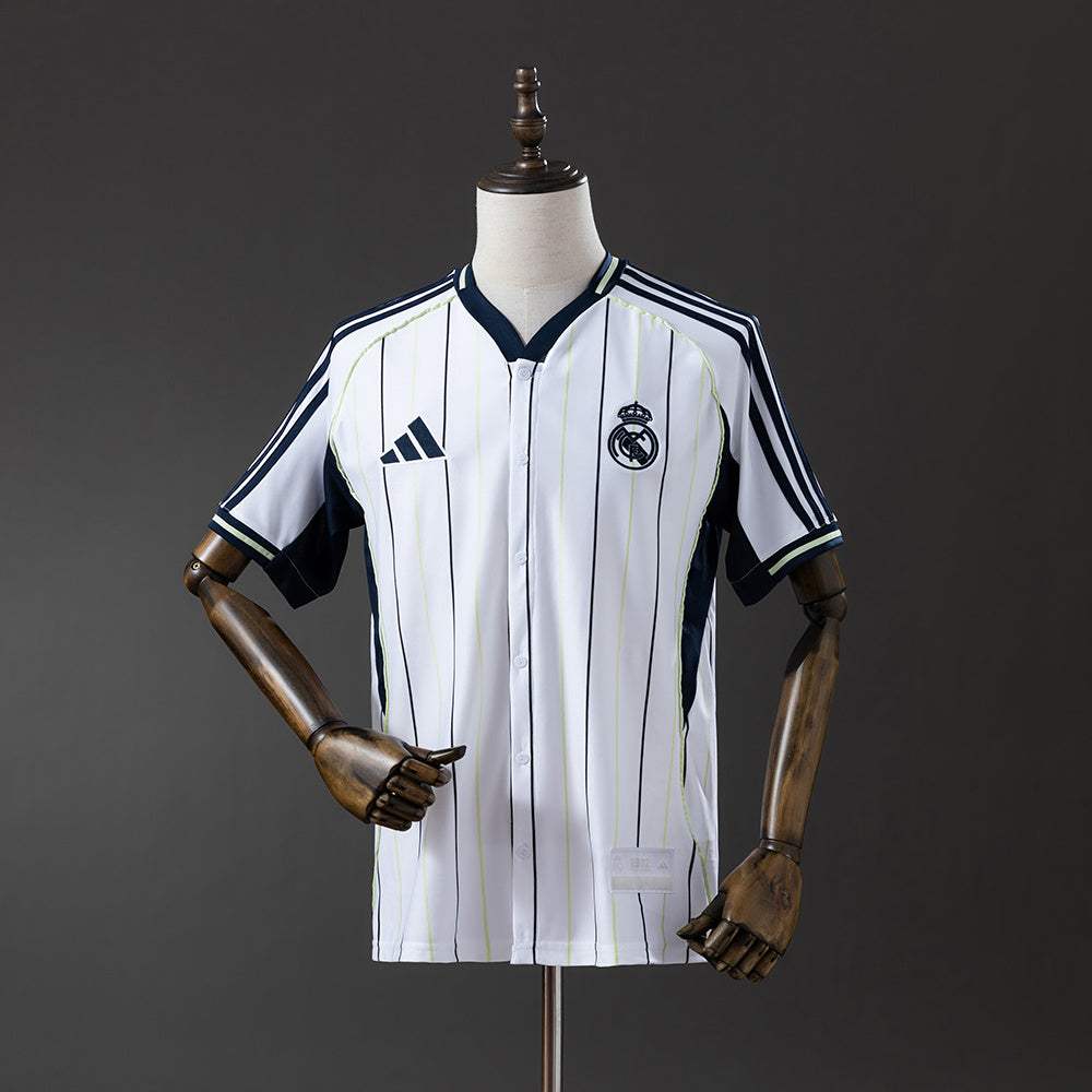 Camiseta Real Madrid Baseball 25/26 Adultos
