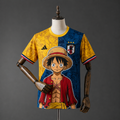 Camiseta Japón Edición Especial One Piece Luffy Sol Naciente Adultos