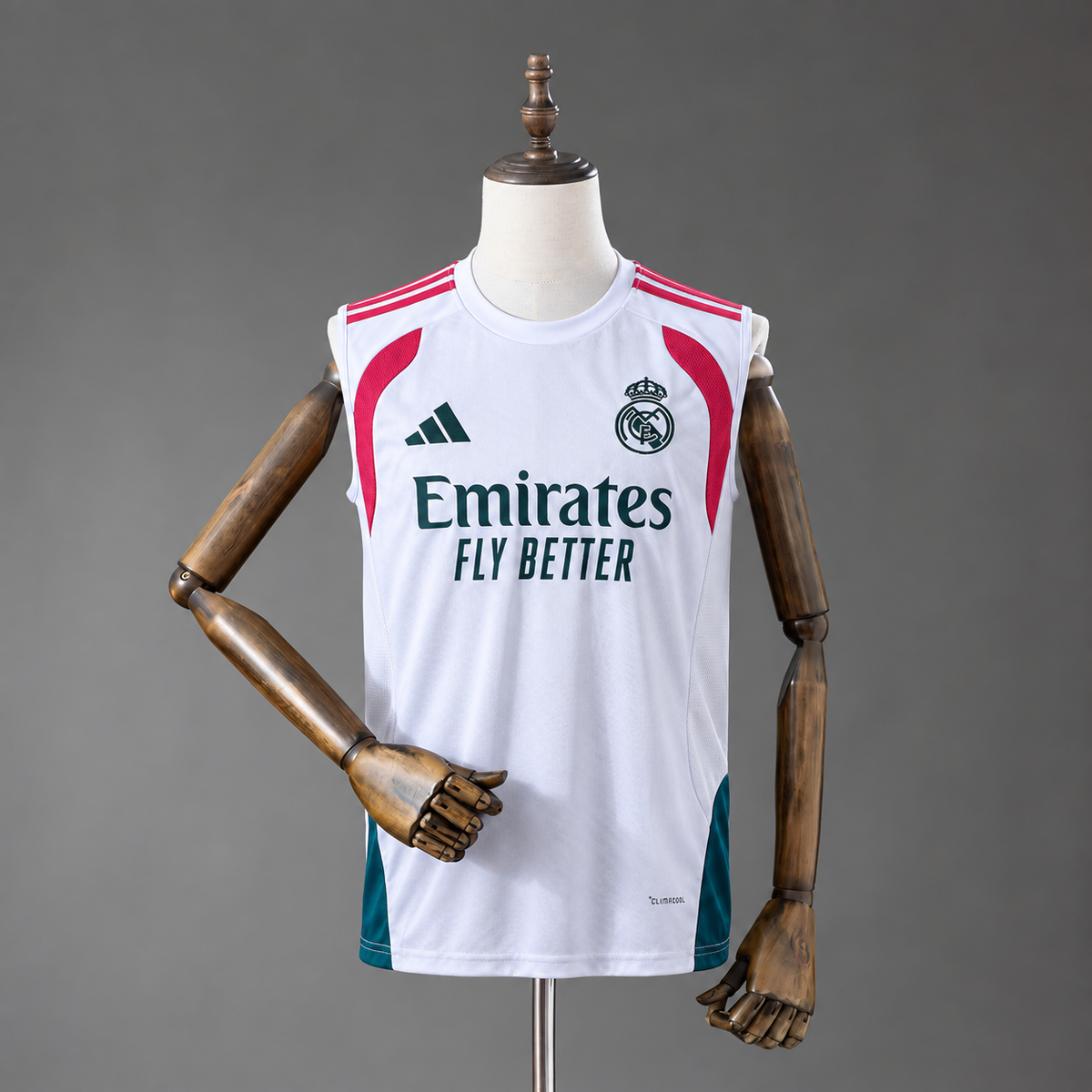 Camiseta Real Madrid Entrenamiento Sin Mangas 26/27 Adultos