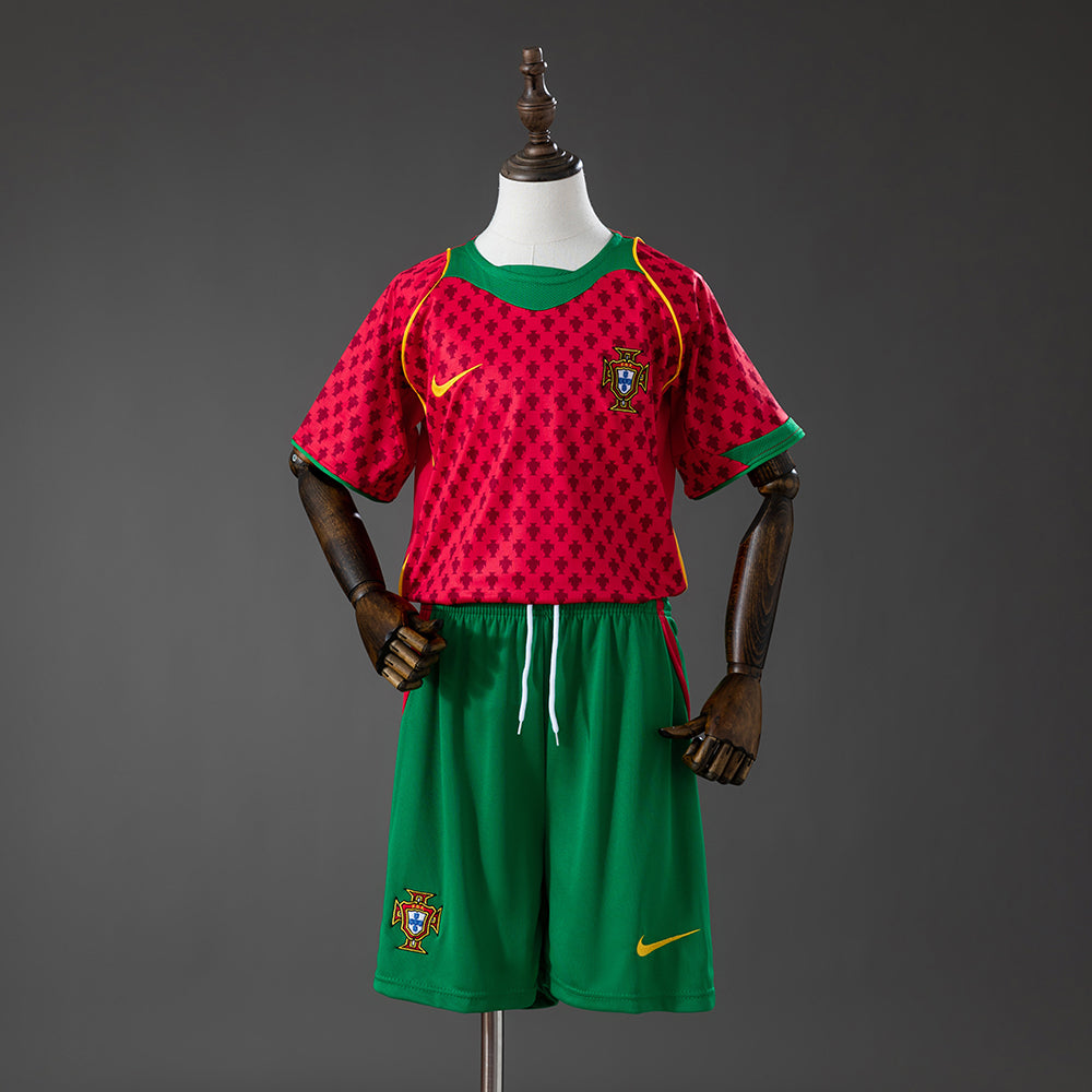 Camiseta + Short Portugal 2004 Niños