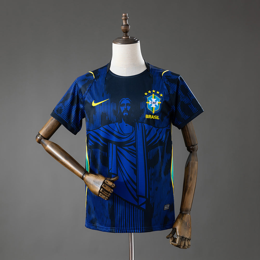 Camiseta Brasil Edición Jesús 2026 Adultos