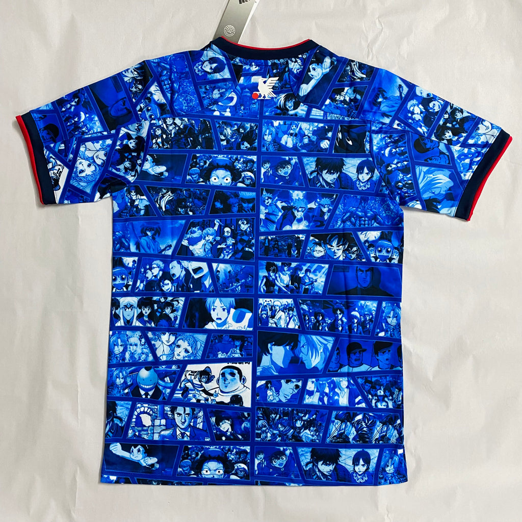Camiseta Japón Edición Especial Anime Legends Manga Azul Adultos