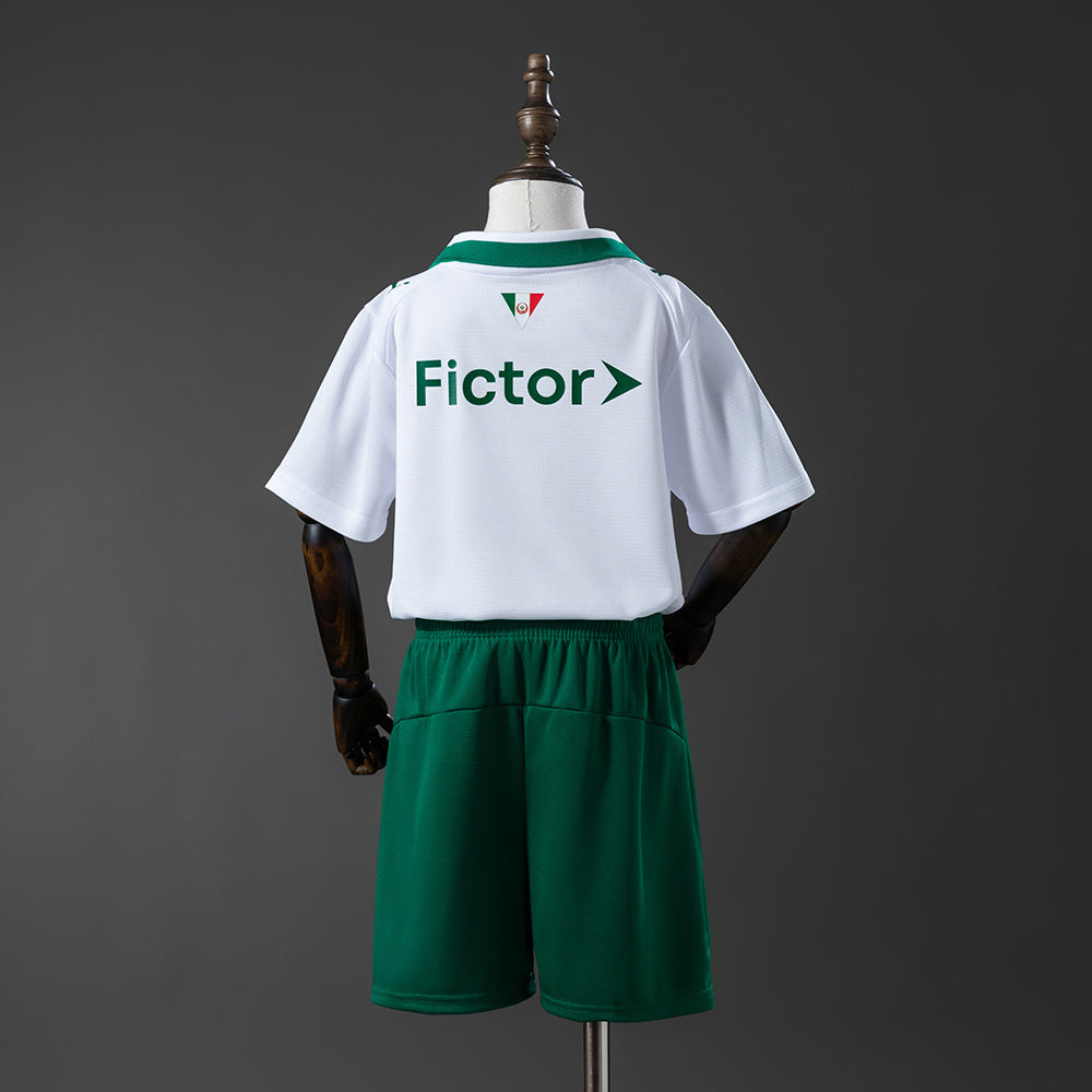 Camiseta + Short Palmeiras Visitante 26/27 Niños