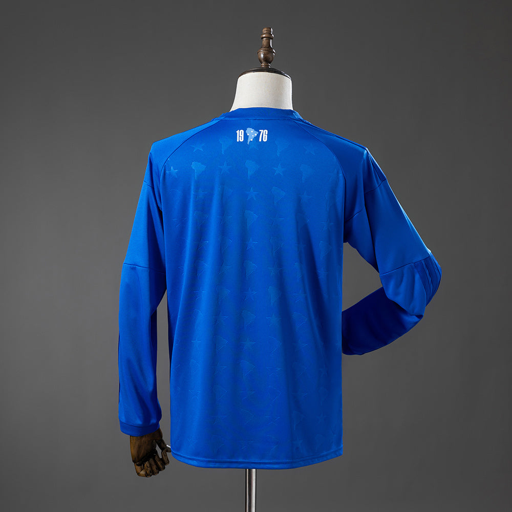 Camiseta Cruzeiro Local Manga Larga 26/27 Adultos