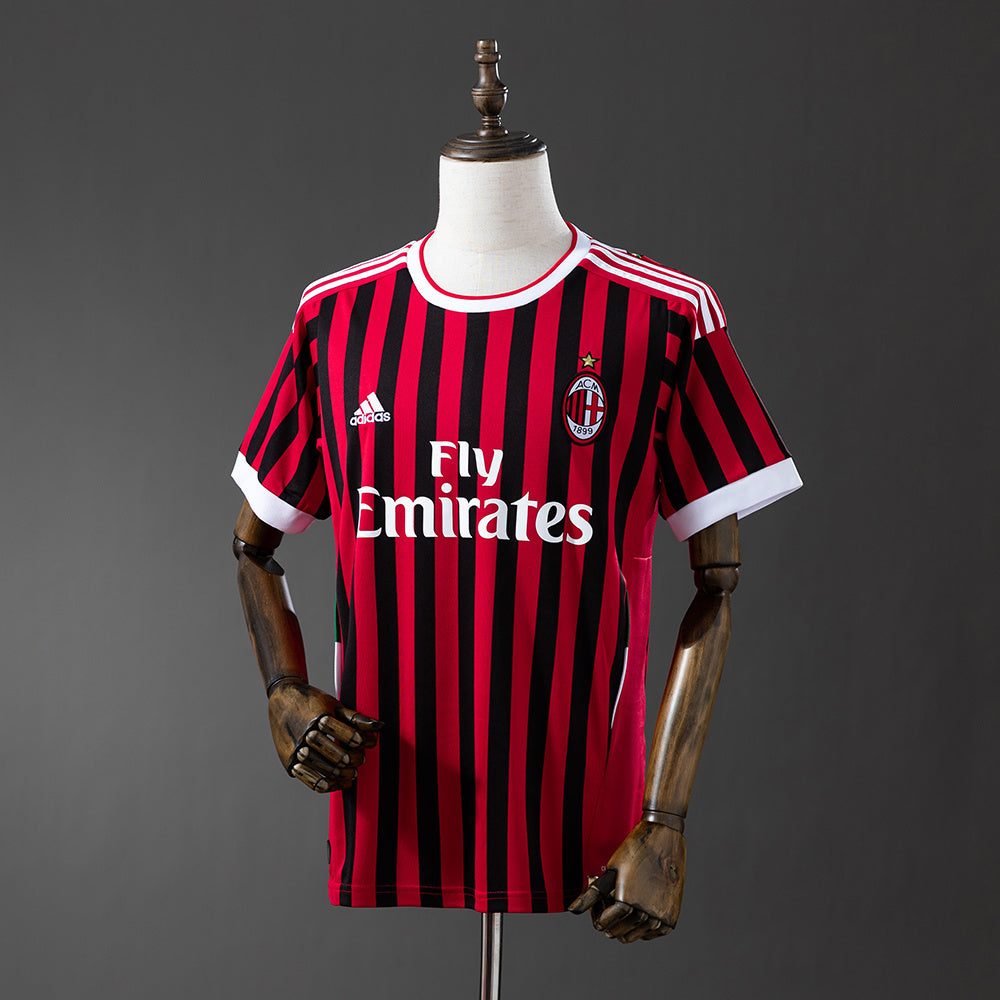 Camiseta AC Milan 2011/12 Local Adultos