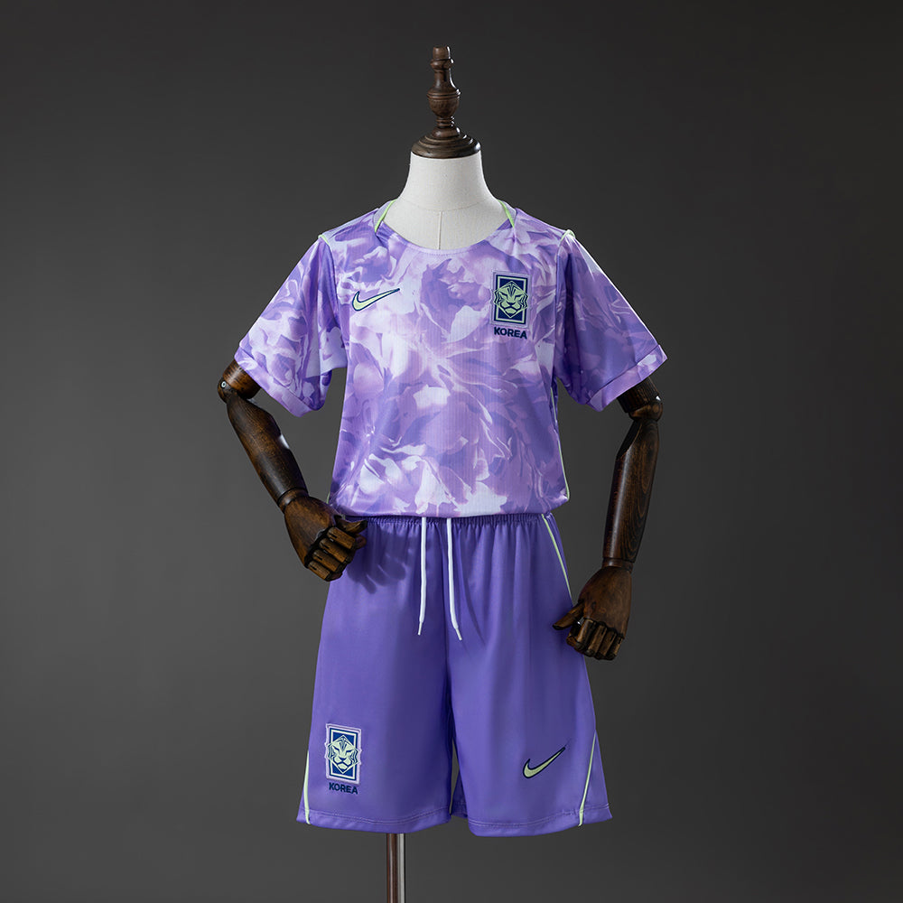 Camiseta + Short Corea del Sur Visita 26/27 Niños