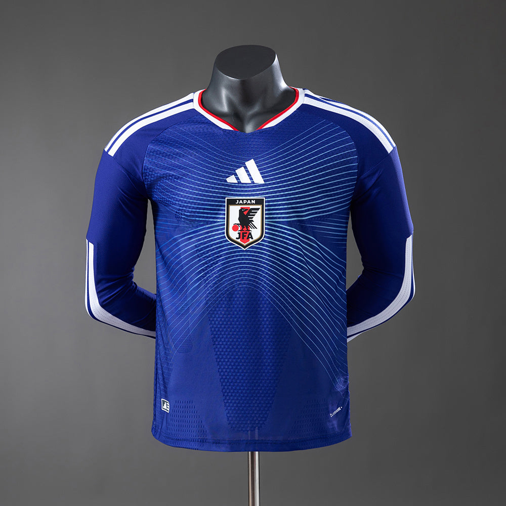 Camiseta Japón Local 26/27 Adultos Manga Larga [PLAYER VESION]