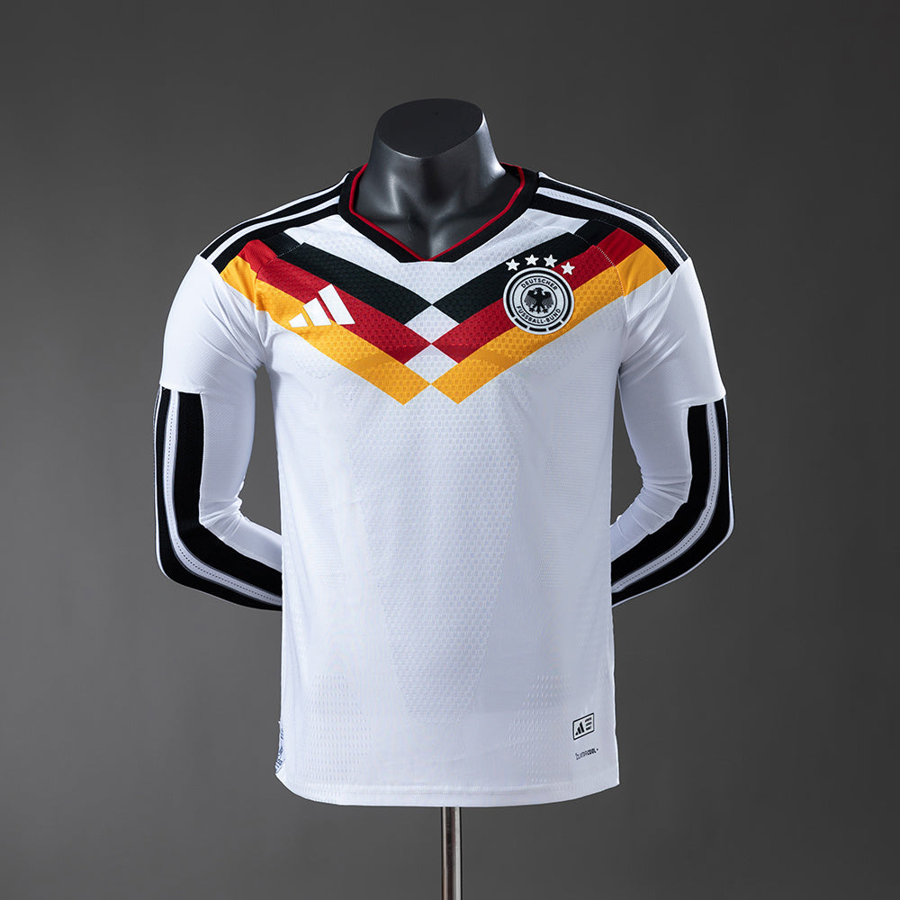 Camiseta Alemania Local 26/27 Adultos Manga Larga [PLAYER VESION]