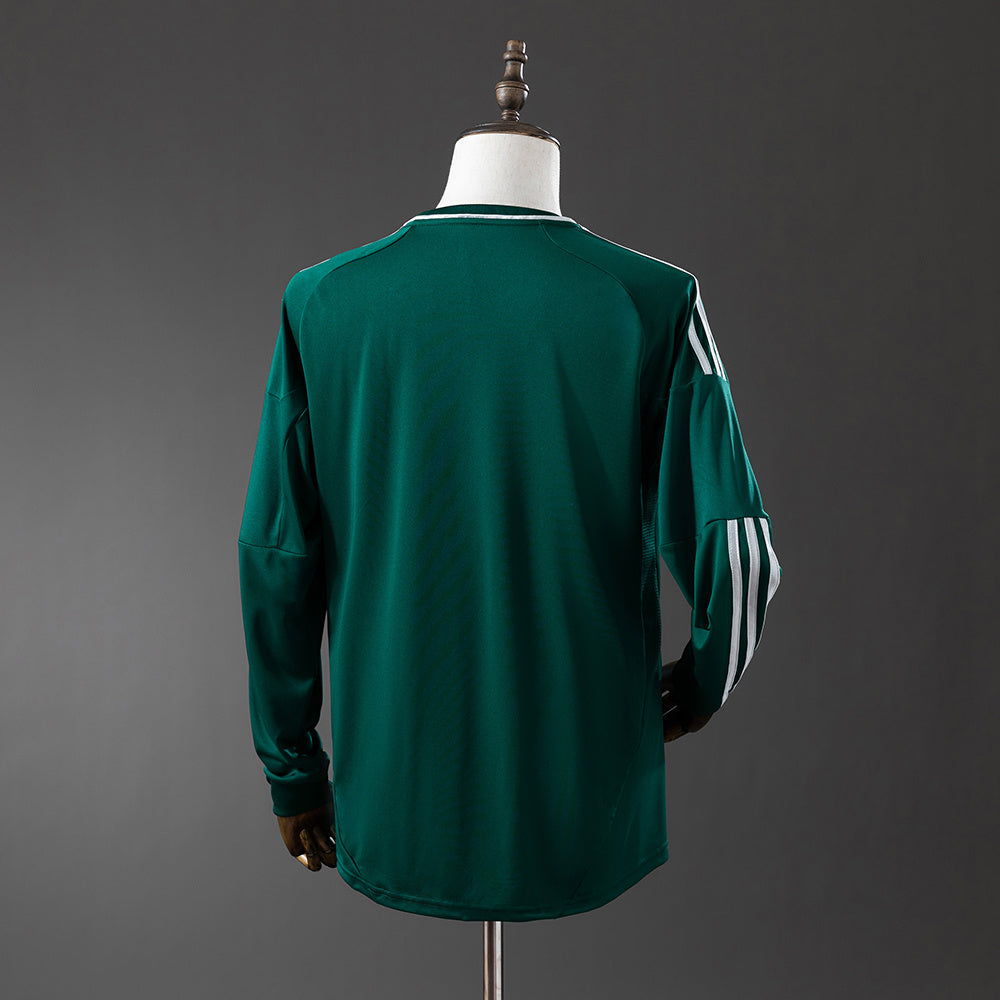 Camiseta Real Madrid 12/13 Visitante Manga Larga Adultos