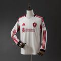 Camiseta Liverpool Visitante 25/26 Adultos Manga Larga