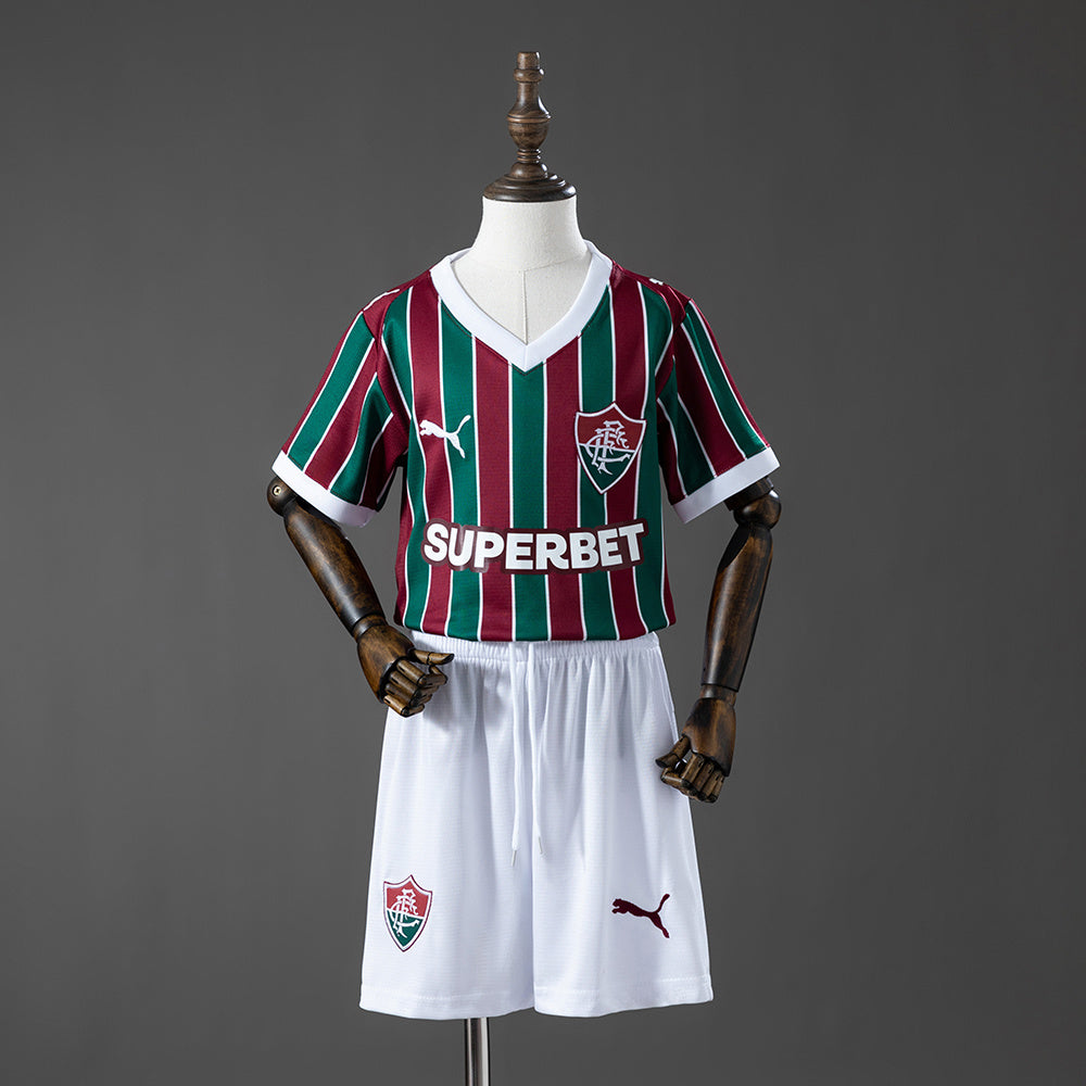 Camiseta + Short Fluminense Local 26/27 Niños
