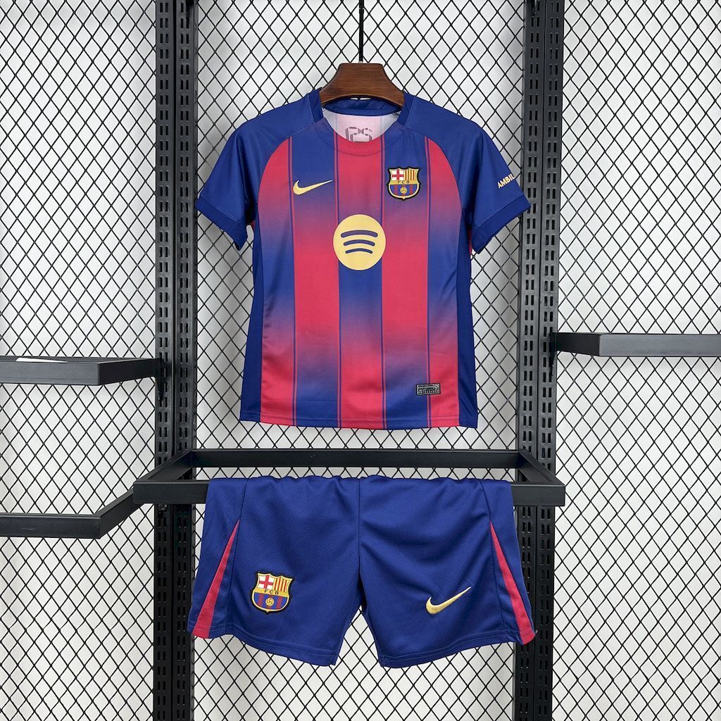 Camiseta + Short FC Barcelona 25/26 Niños